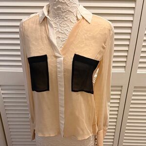 BCBG Maxazria Silk Blouse